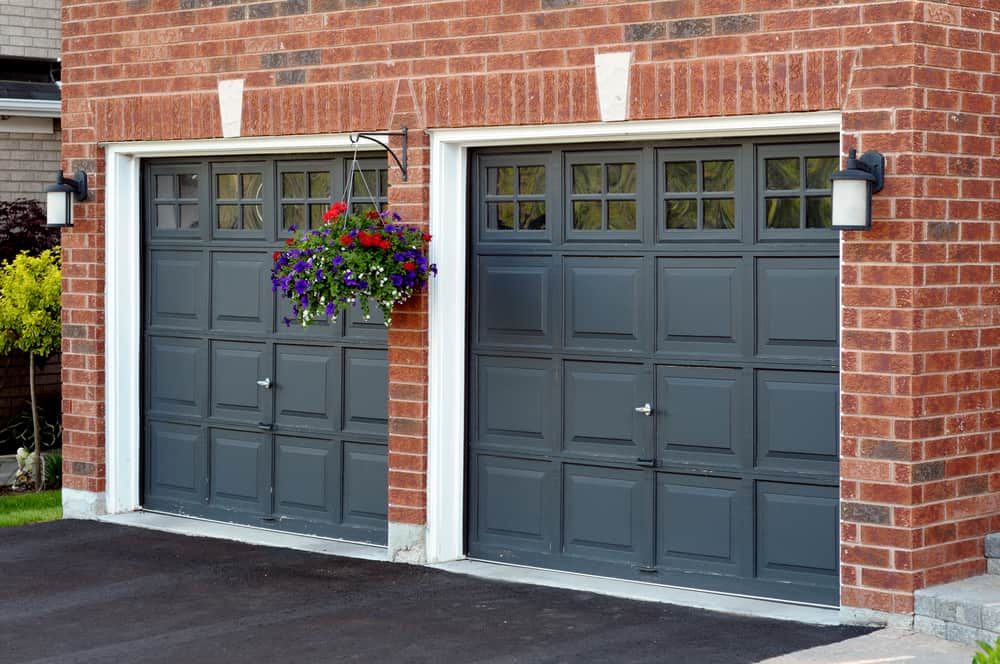 What Colour Garage Door With Orange Brick