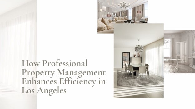 How Professional Property Management Enhances Efficiency in Los Angeles