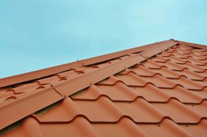 red tile roof