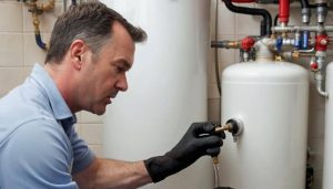 water heater repair person