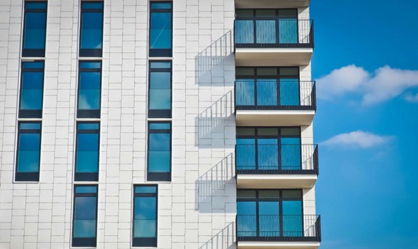 tall building with a lot of windows