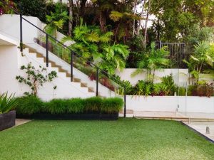 artificial grass backyard