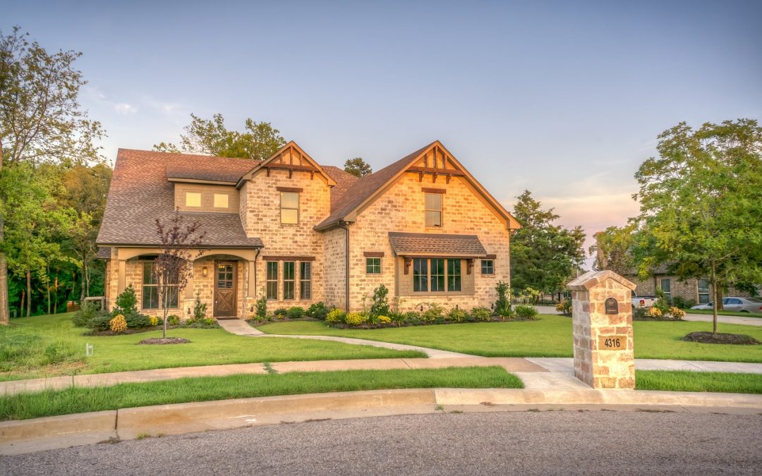 beautiful home and landscaping