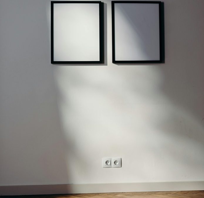 blank canvas wall art