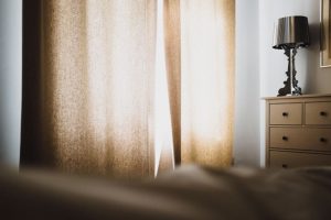 floor length light filerting curtains