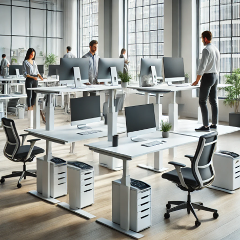 stand up adjustable desks