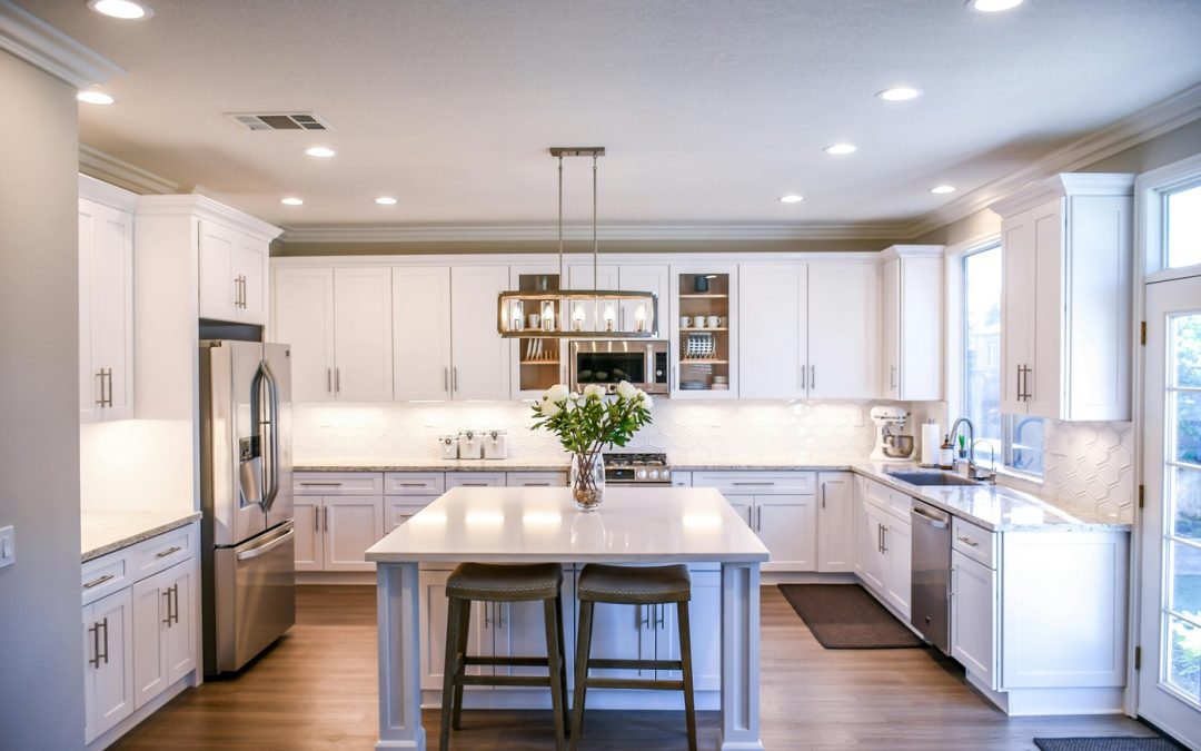 custom new home kitchen