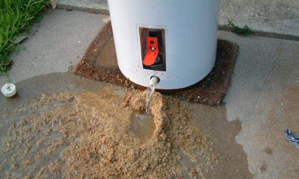 Water Heater Draining