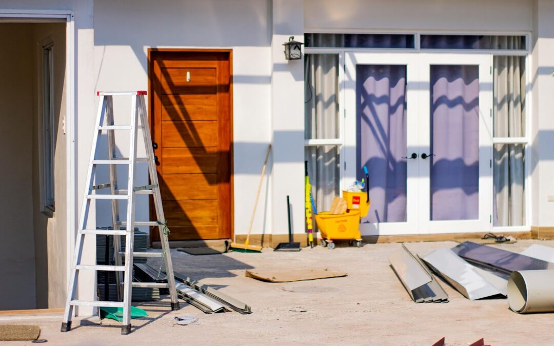 Windows and Doors being installed