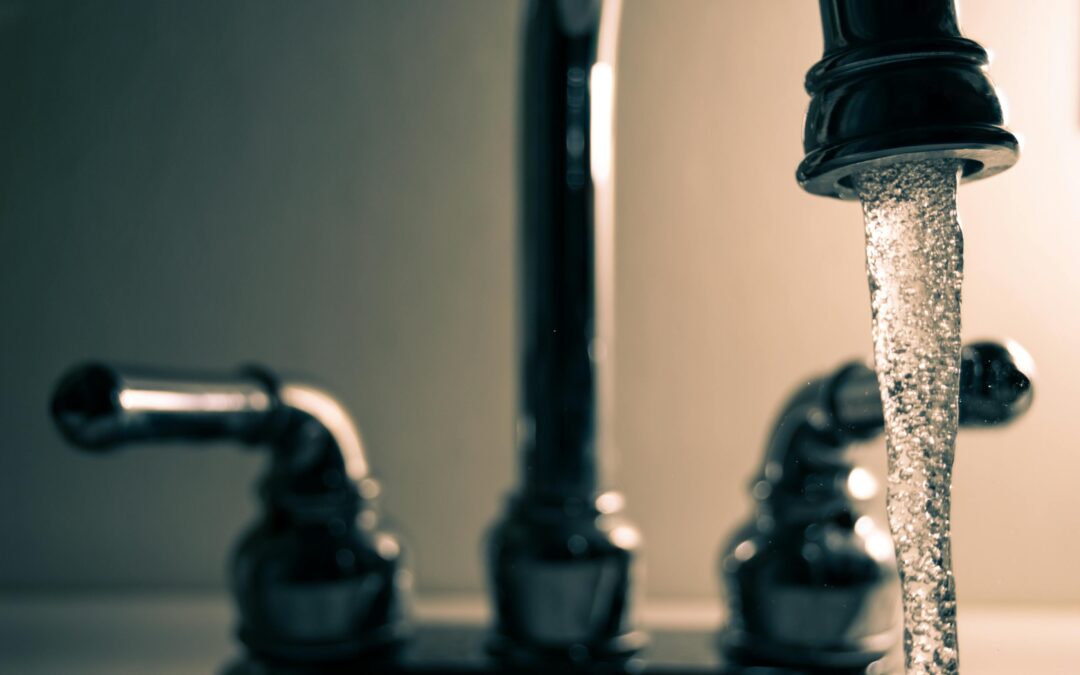 running faucet