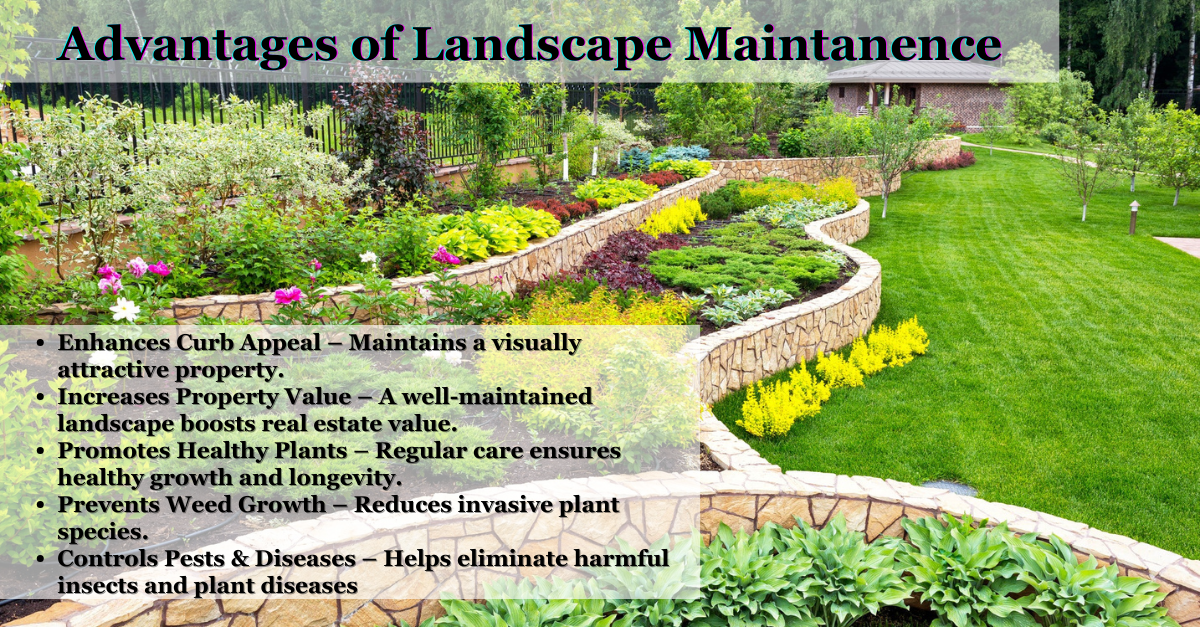 Advantages of Landscape Maintenance