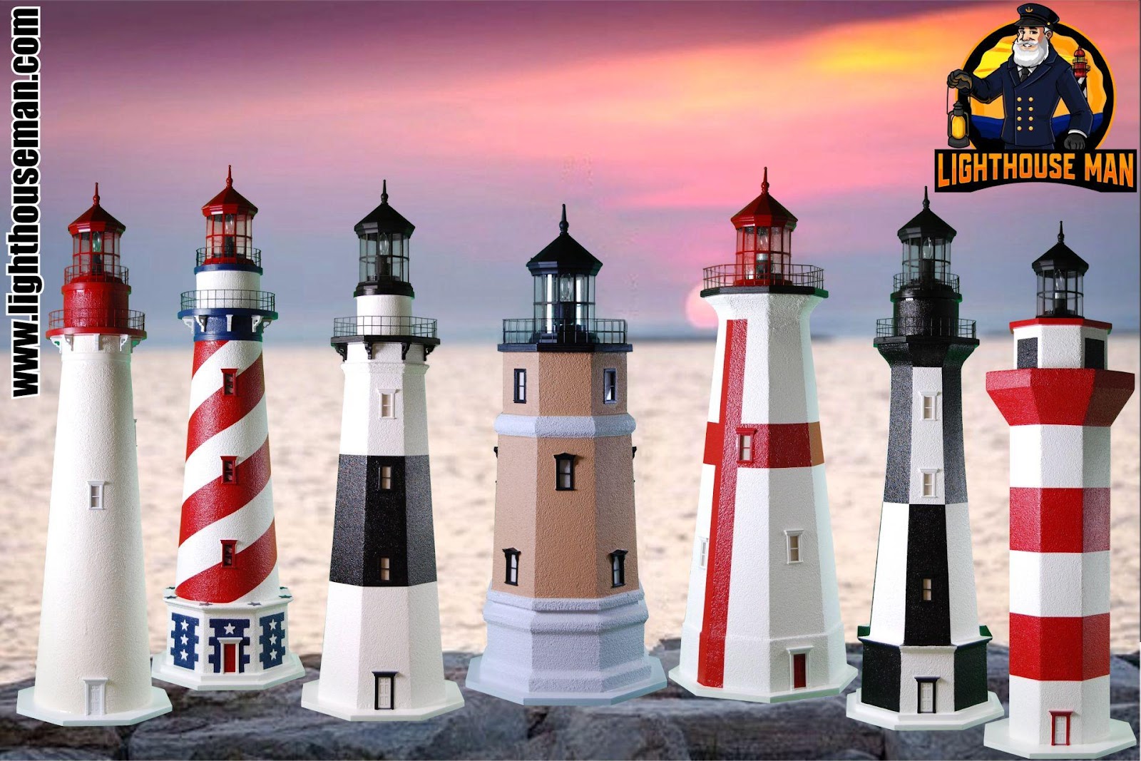 lighthouse man lighthouses