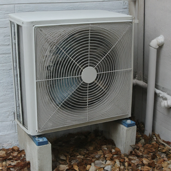 air conditioning unit AC unit outside of building