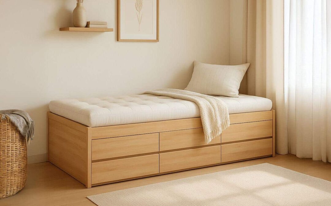 How to Maximize Space with a Storage Bed