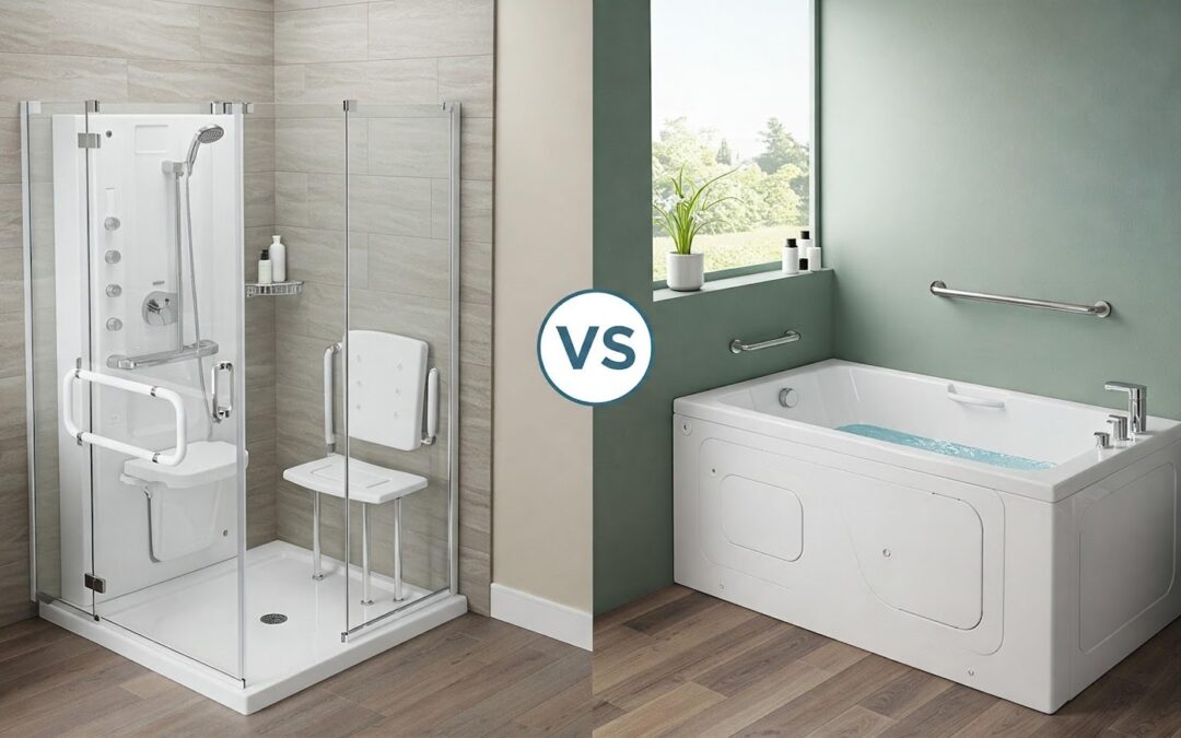 Walk-In Shower vs. Walk-In Tub: Pros, Cons, and Which is Right for You