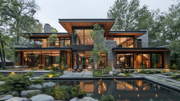 beautiful home large home with nice exterior