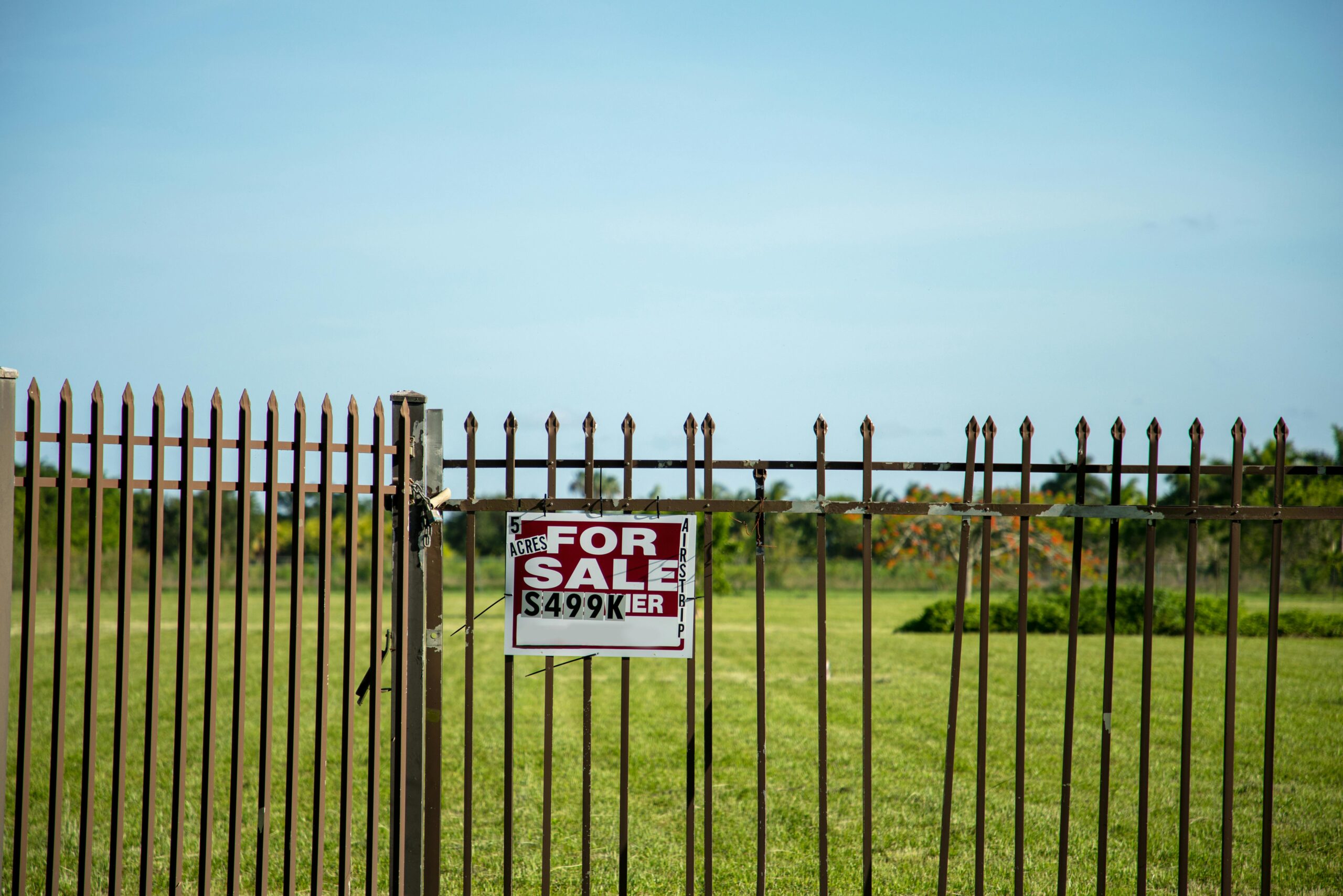 fenced in land for sale