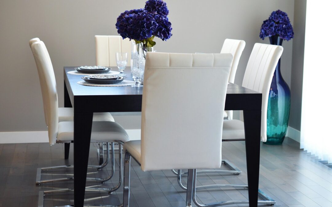 modern gloss dining table