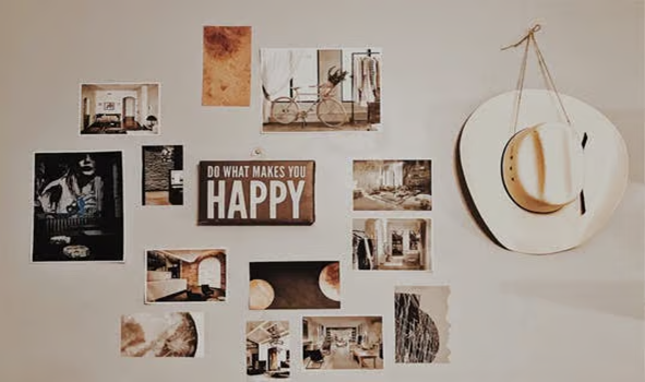 wall of photos photos on wall